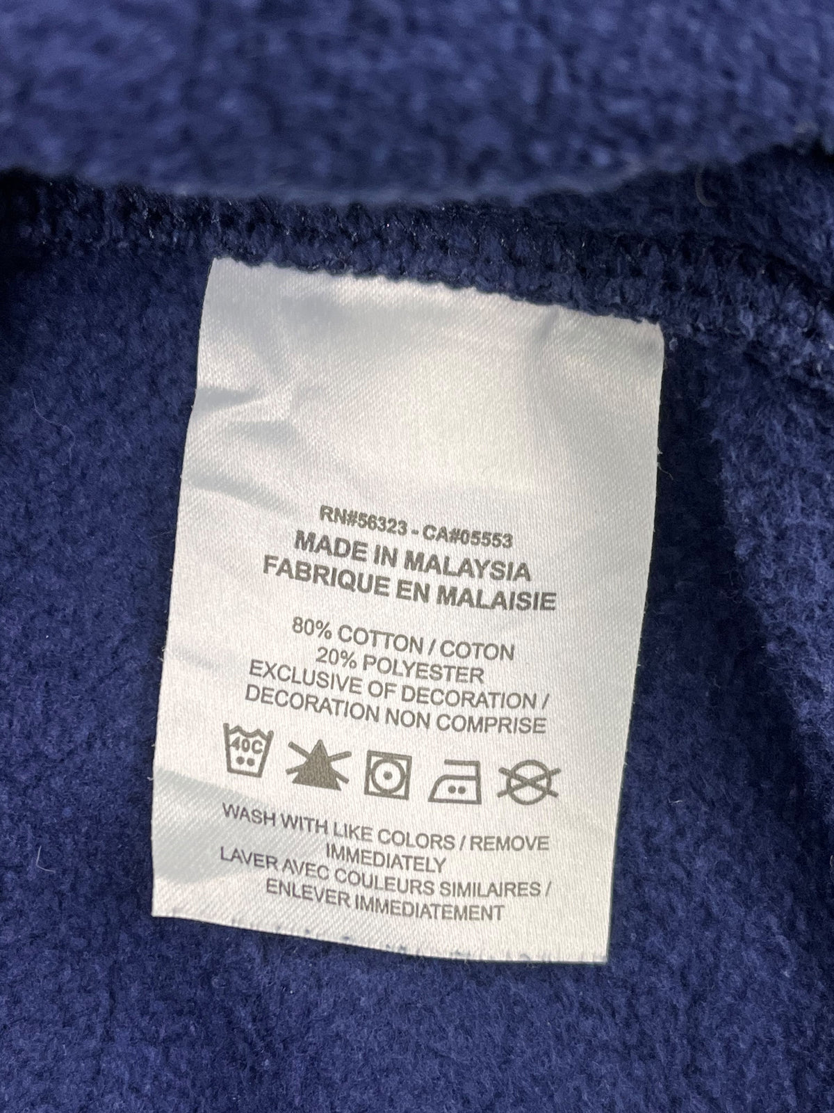 POLERÓN NIKE HOMBRE AZUL MARINO · TALLA M