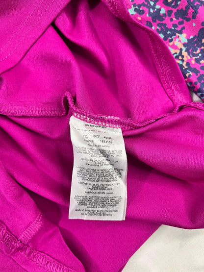 POLERA COLUMBIA OMNI-SHADE NIÑA TALLA L (14/16) ROSADA