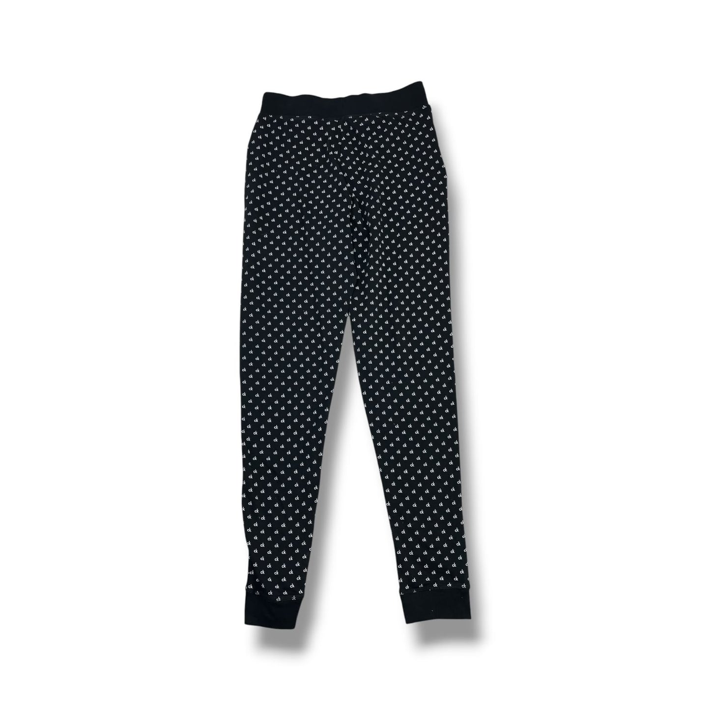 PANTALÓN JOGGER CALVIN KLEIN NEGRO ESTAMPADO TALLA S