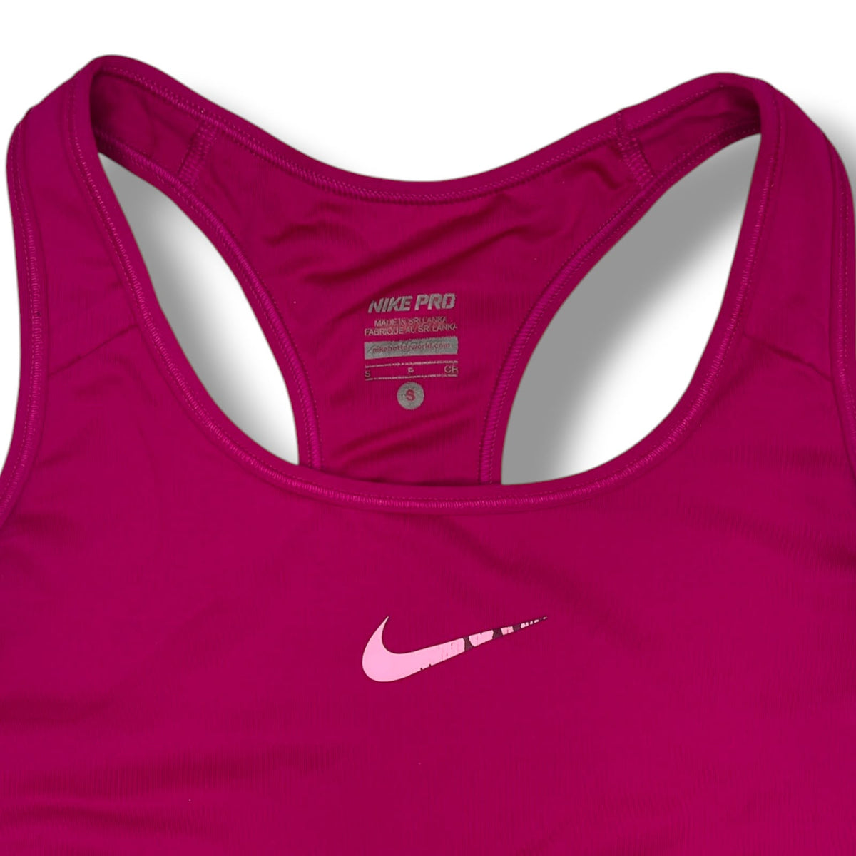 TOP DEPORTIVO NIKE PRO DRI-FIT MUJER · TALLA S