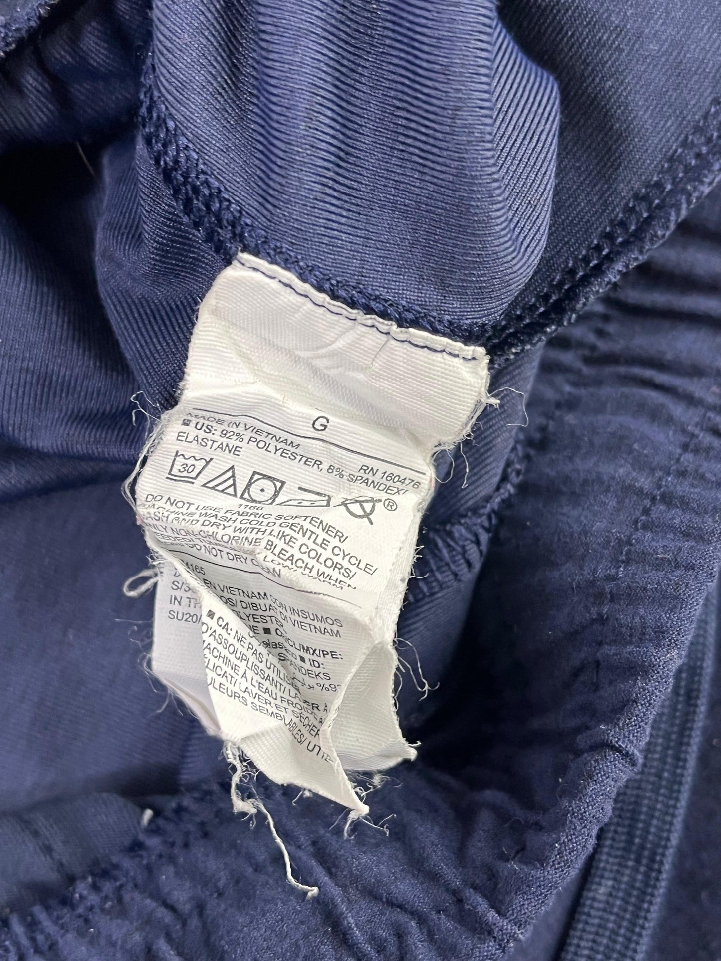 PANTALÓN JOGGER OLD NAVY ACTIVE HOMBRE TALLA L AZUL MARINO