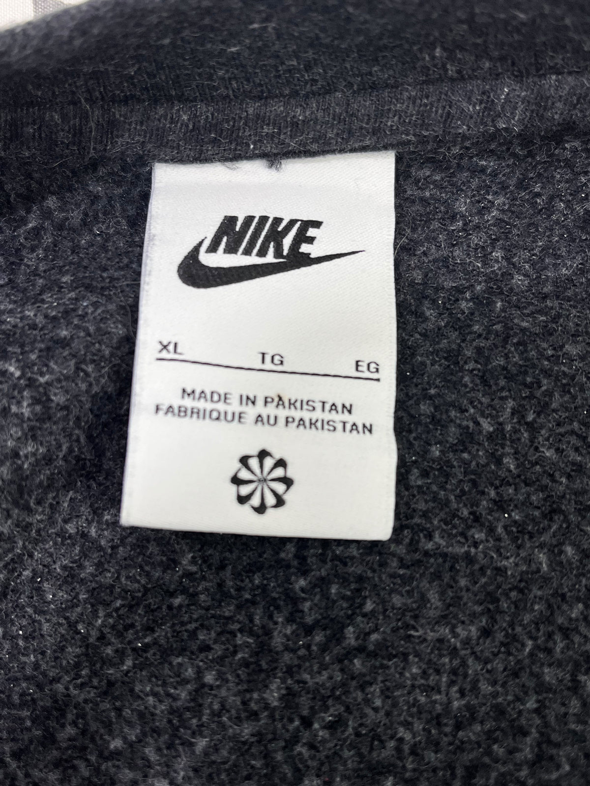 POLERÓN NIKE HOMBRE TALLA XL GRIS OSCURO