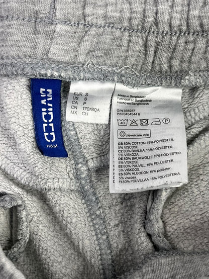 PANTALÓN JOGGER H&M DIVIDED MUJER GRIS · TALLA S