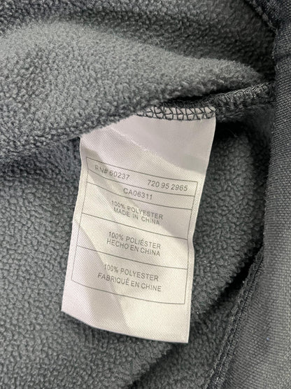 POLERÓN PUMA BOYS CON CAPUCHA TALLA L GRIS/AMARILLO