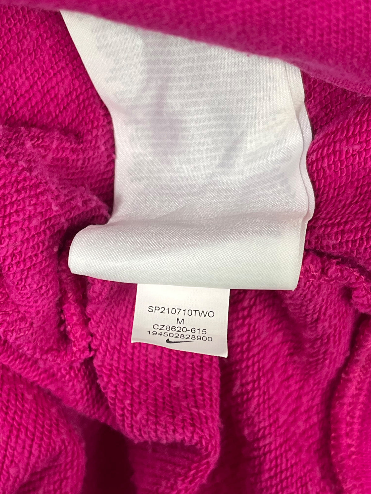 POLERÓN NIKE AIR MUJER FUCSIA · TALLA M