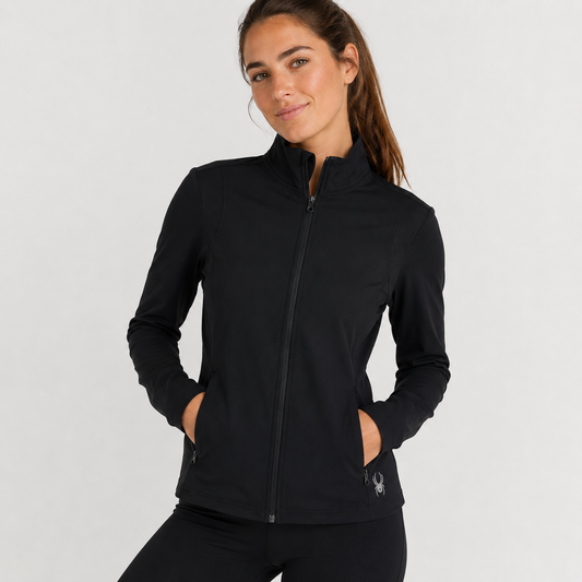 CHAQUETA SPYDER ACTIVE/SPORT MUJER TALLA M NEGRA