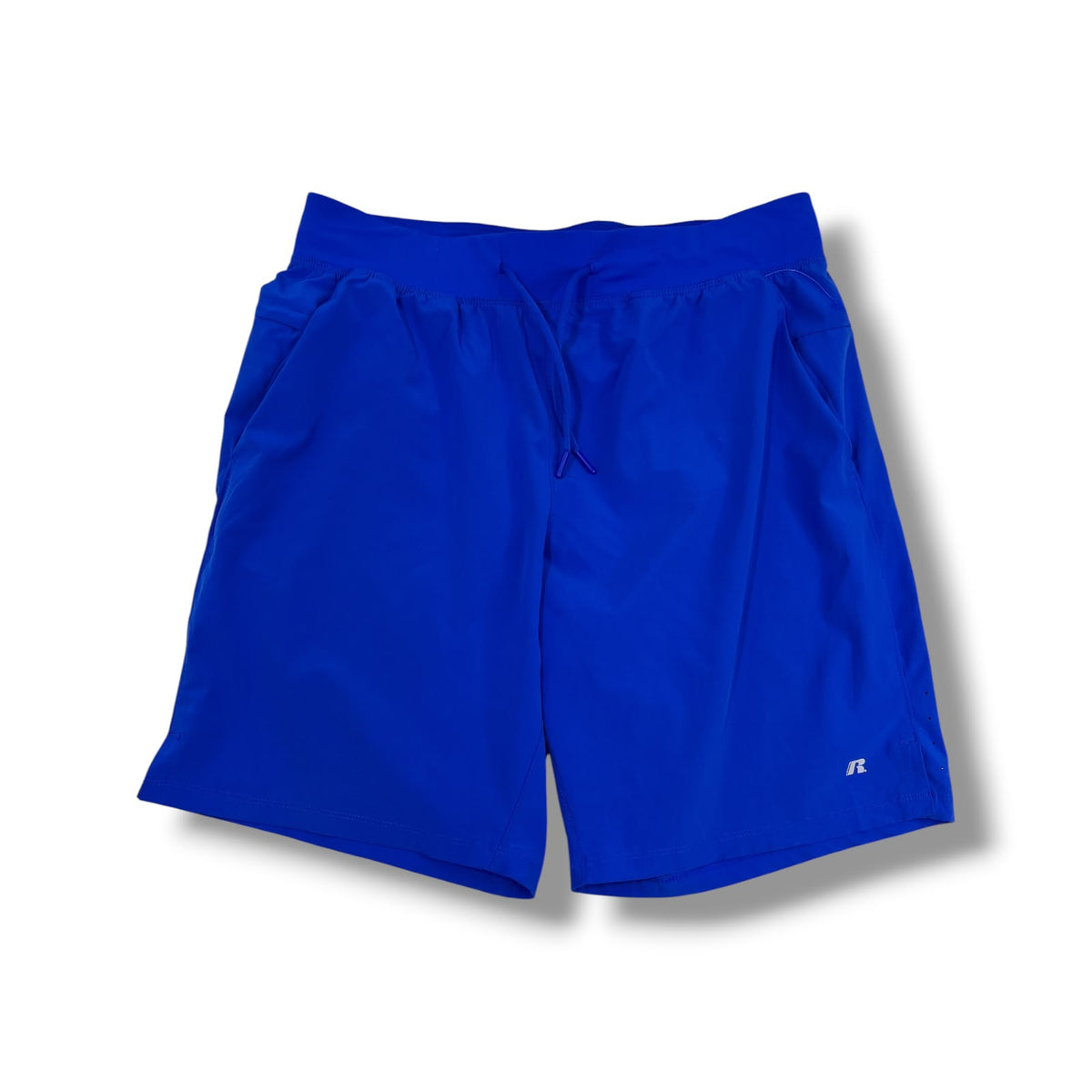 SHORT DEPORTIVO RUSSELL DRI-POWER 360 AZUL · TALLA M
