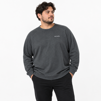 POLERÓN LIGERO COLUMBIA GRIS HOMBRE · TALLA XXL