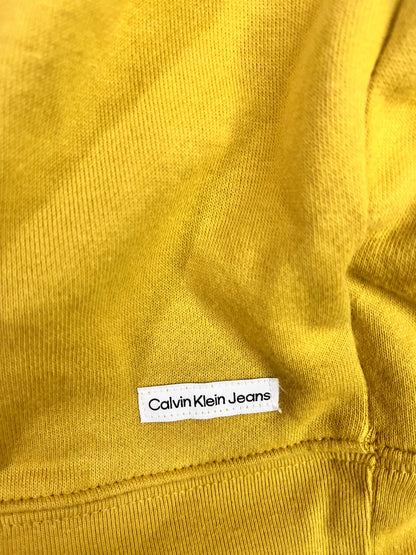 VESTIDO CALVIN KLEIN JEANS MUJER TALLA XS MOSTAZA