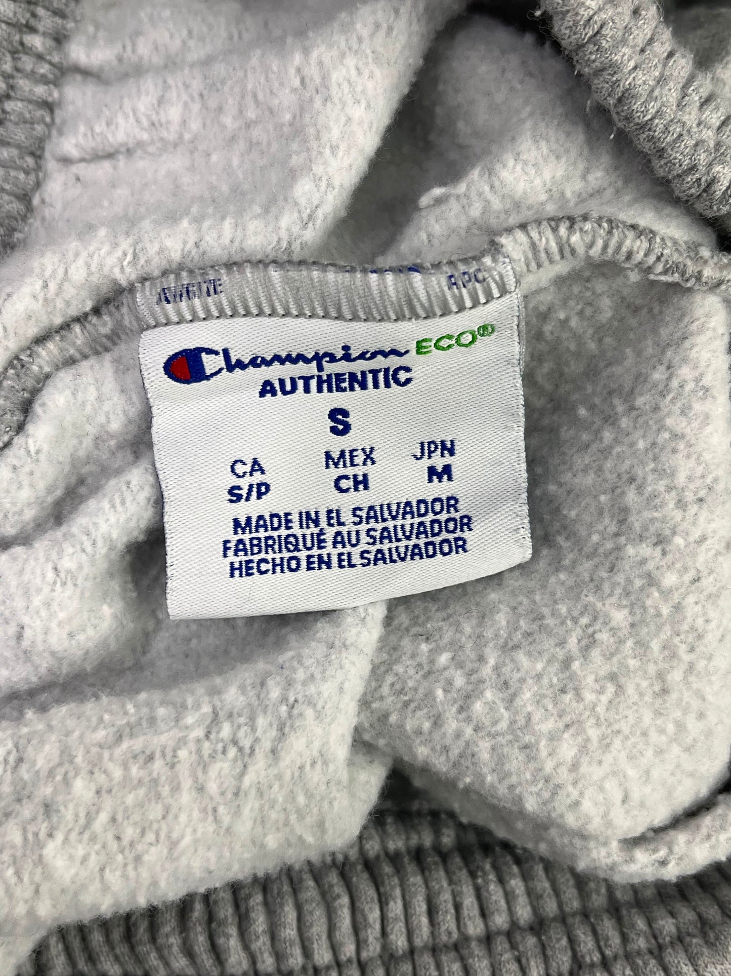 PANTALÓN CHAMPION ECO ELM’S COLLEGE HOMBRE TALLA S GRIS
