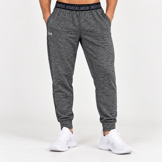 PANTALÓN DEPORTIVO UNDER ARMOUR HOMBRE GRIS JASPEADO TALLA M APROX.