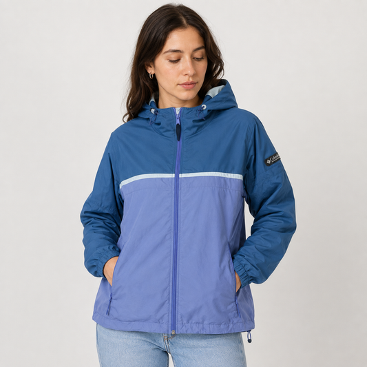 CHAQUETA COLUMBIA SPORTSWEAR VINTAGE MUJER TALLA M AZUL