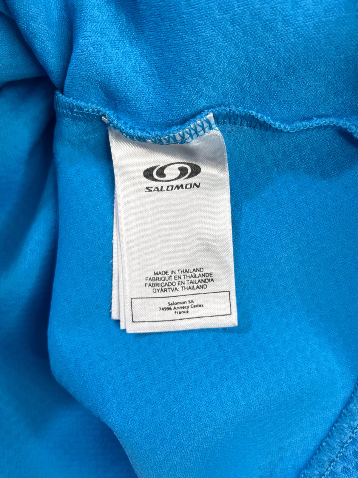 POLERÓN LIGERO SALOMON MUJER TALLA XS CELESTE
