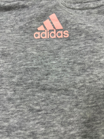 Polerón Adidas Gris Jaspeado Talla M