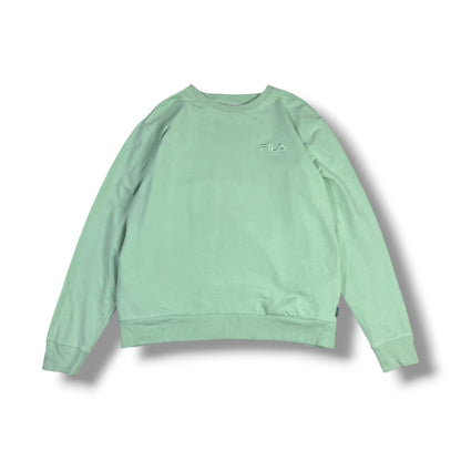 POLERÓN FILA MUJER TALLA L VERDE MENTA