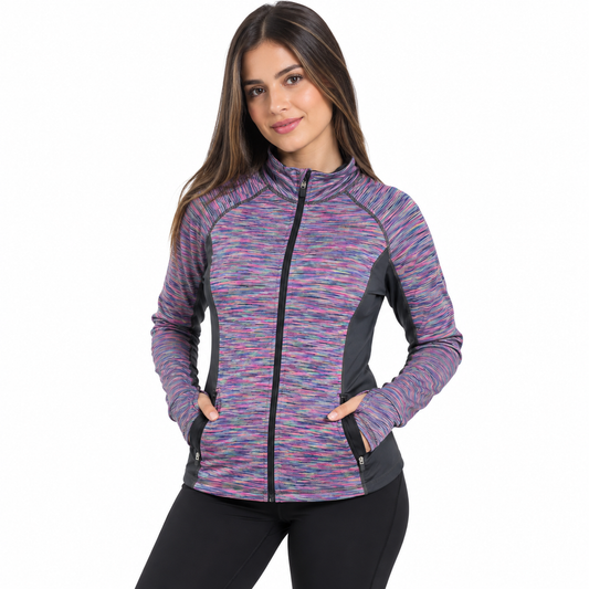 CHAQUETA DEPORTIVA IDEOLOGY MUJER TALLA APROX. M MULTICOLOR
