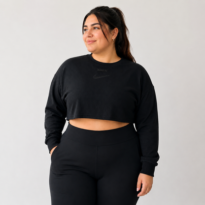 POLERÓN CROP NIKE MUJER TALLA XL