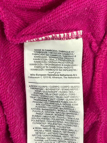 POLERÓN NIKE AIR MUJER FUCSIA · TALLA M