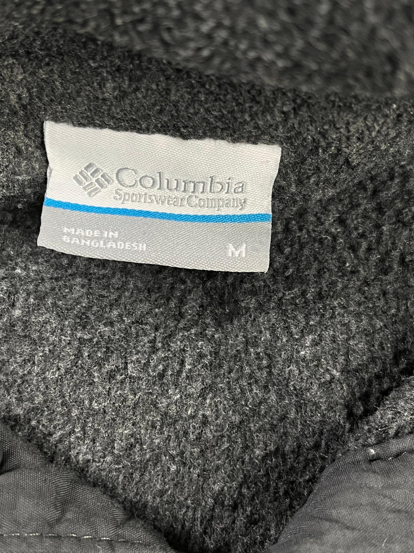 POLAR COLUMBIA HOMBRE TALLA M GRIS/BURDEO
