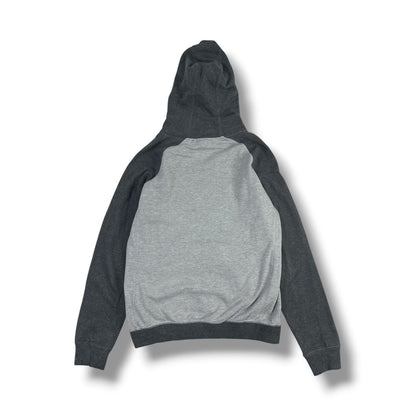 POLERÓN ADIDAS MUJER TALLA M APROX. GRIS CON NARANJO