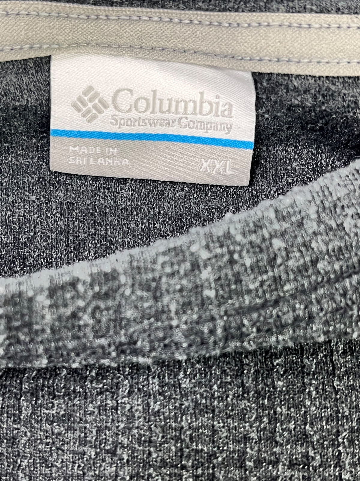 POLERÓN LIGERO COLUMBIA GRIS HOMBRE · TALLA XXL