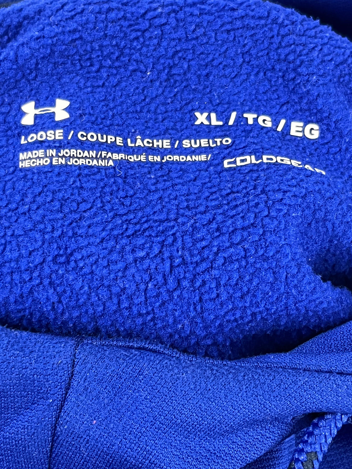 POLERÓN UNDER ARMOUR COLDGEAR HOMBRE TALLA XL AZUL