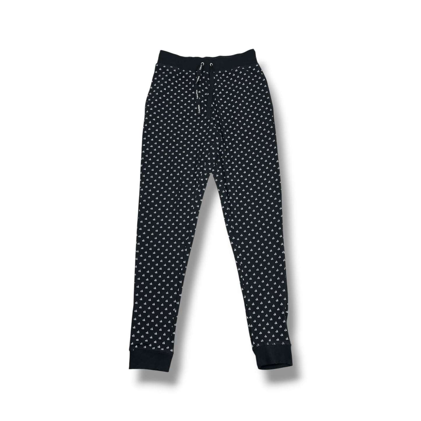 PANTALÓN JOGGER CALVIN KLEIN NEGRO ESTAMPADO TALLA S