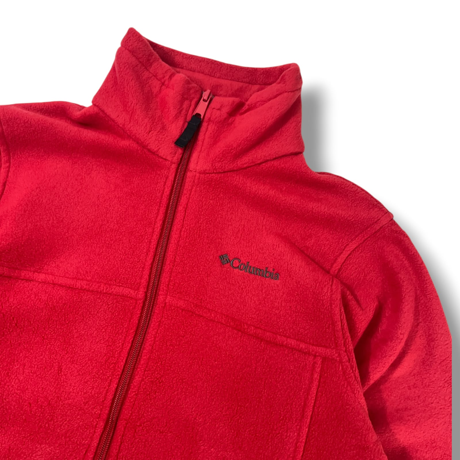 Polar sin mangas Columbia rojo vista frontal