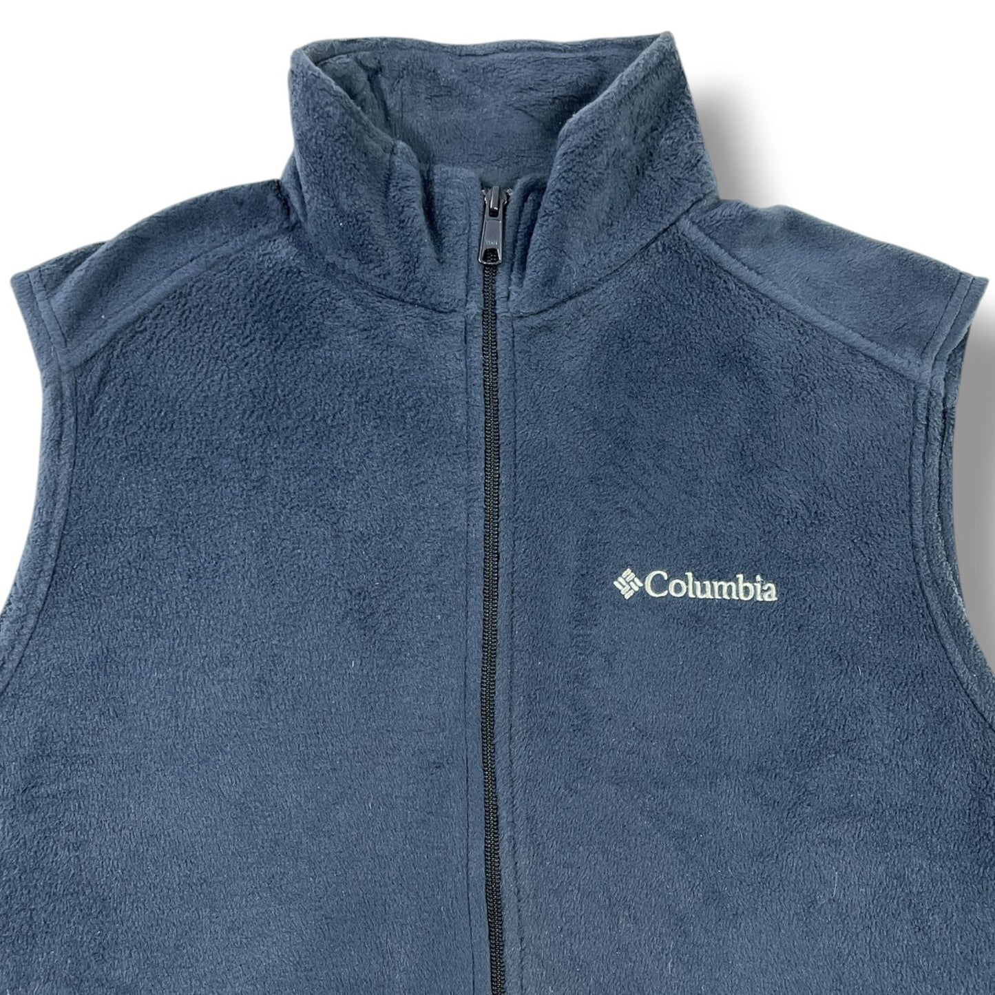 CHALECO POLAR SIN MANGAS COLUMBIA HOMBRE TALLA M AZUL