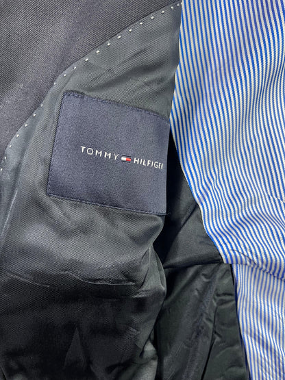 BLAZER TOMMY HILFIGER HOMBRE 100% LANA AZUL MARINO