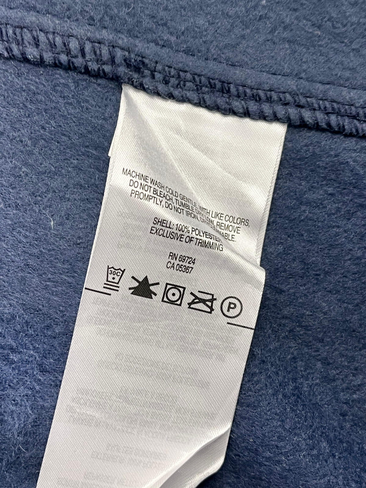 CHALECO POLAR SIN MANGAS COLUMBIA HOMBRE TALLA M AZUL