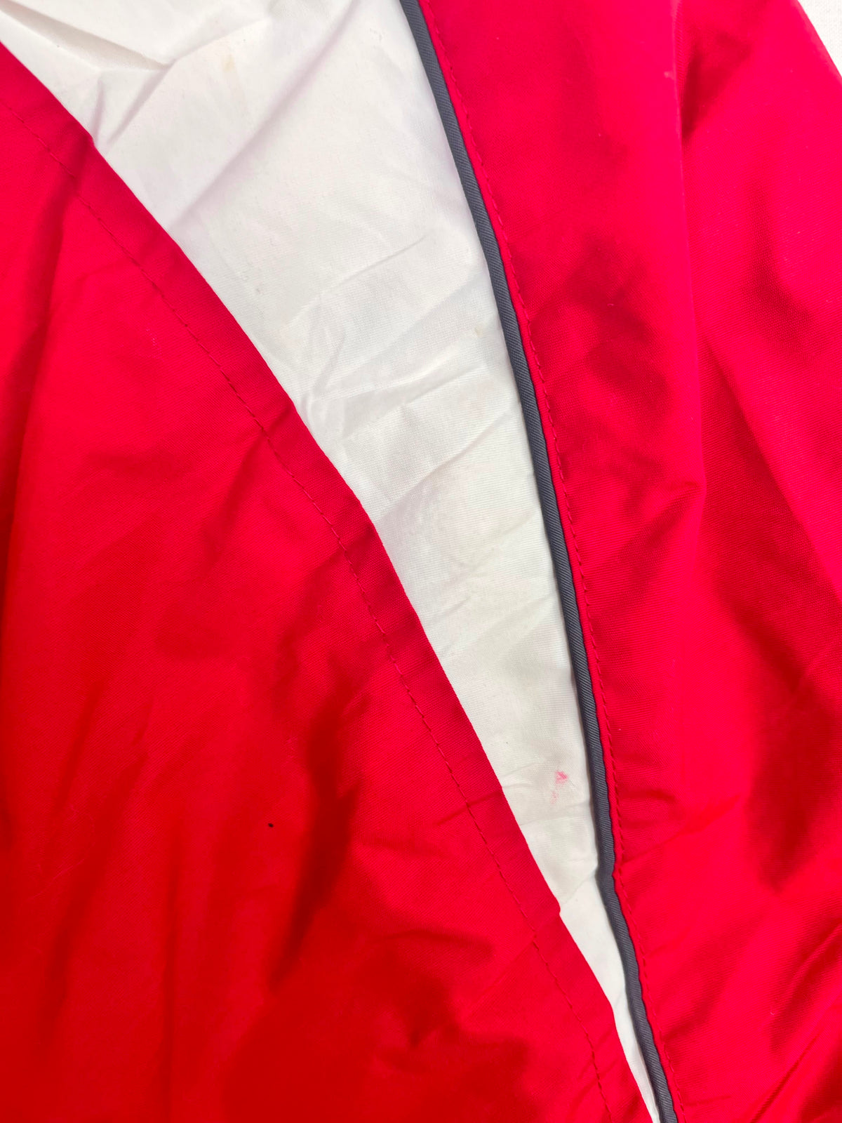 CHAQUETA COLUMBIA MUJER TALLA 2X ROJA CON FORRO POLAR