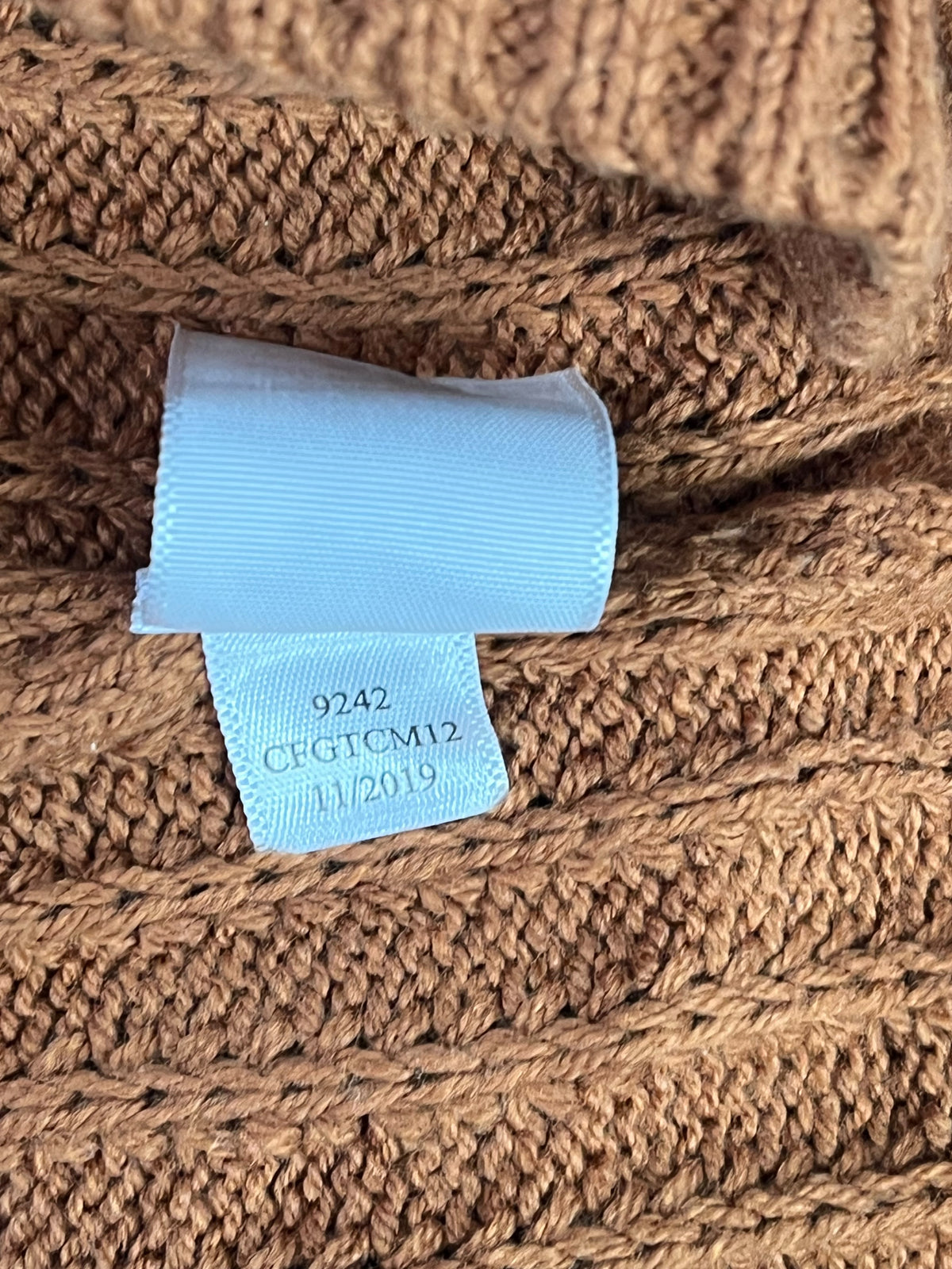 SWEATER AÉROPOSTALE MUJER TALLA M CROP CAFÉ