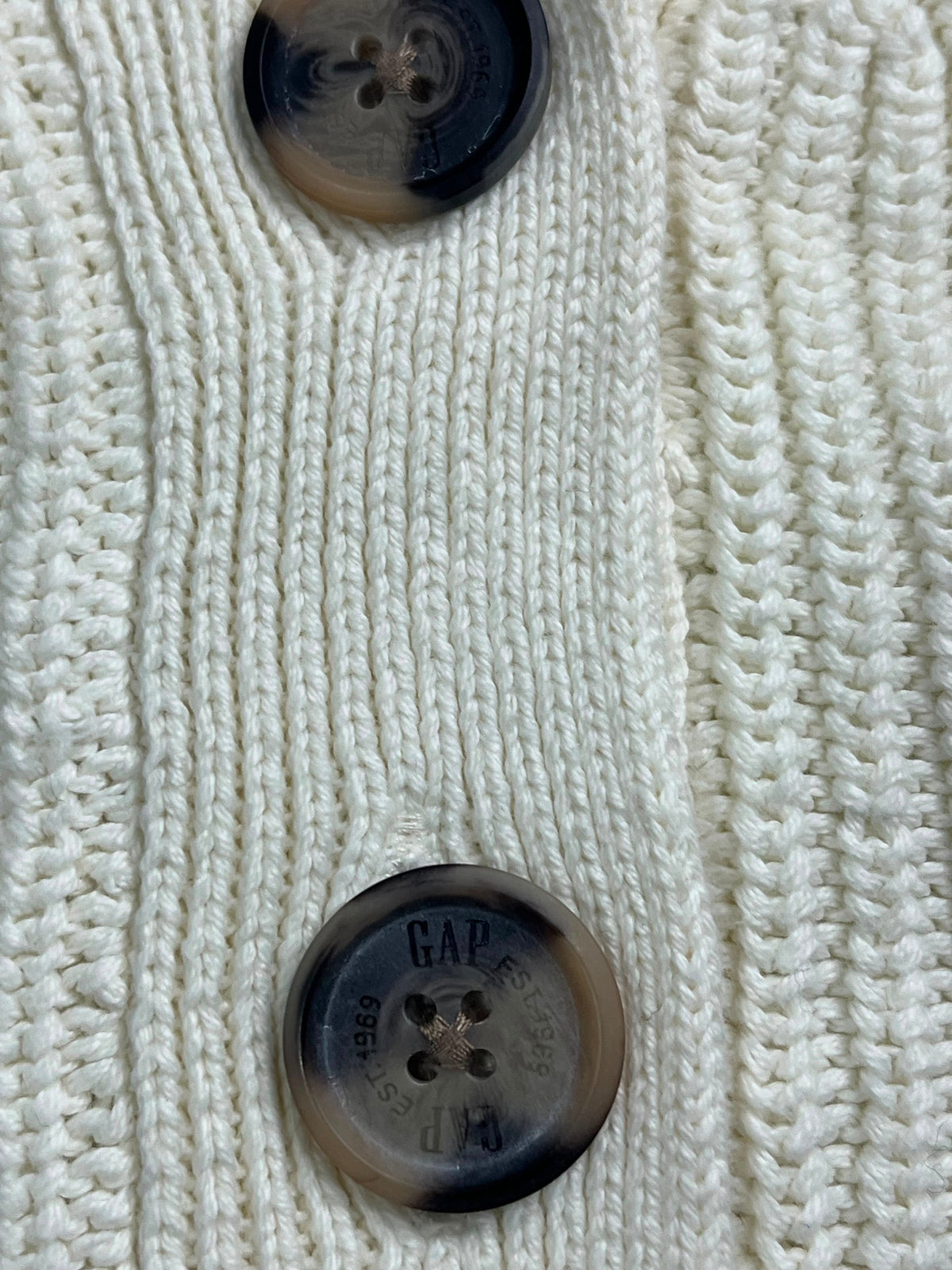 Cardigan GAP Crudo Mujer Talla L