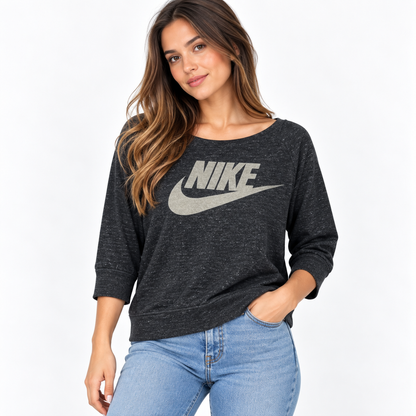 POLERÓN NIKE MUJER TALLA M MANGA 3/4