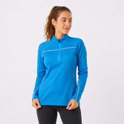 POLERÓN LIGERO SALOMON MUJER TALLA XS CELESTE
