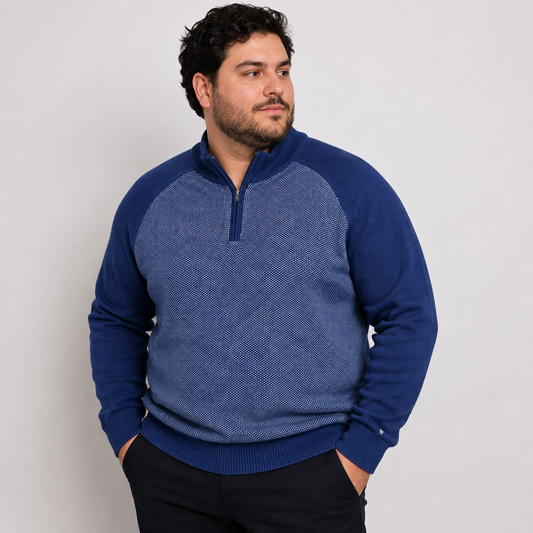 CHAPS SWEATER 1/4 ZIP · TALLA XLT