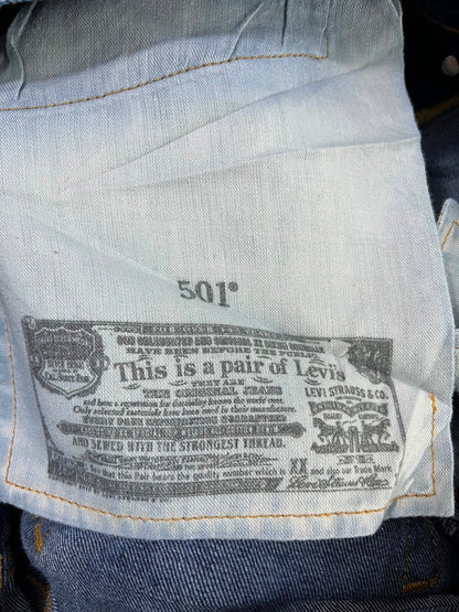 JEANS LEVI'S 501 ORIGINAL FIT AZUL Talla W34 L36