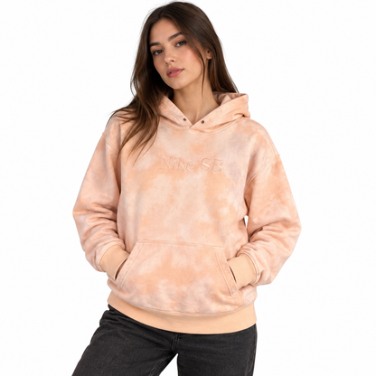 POLERÓN NIKE SB MUJER TALLA XS TIE DYE ROSADO