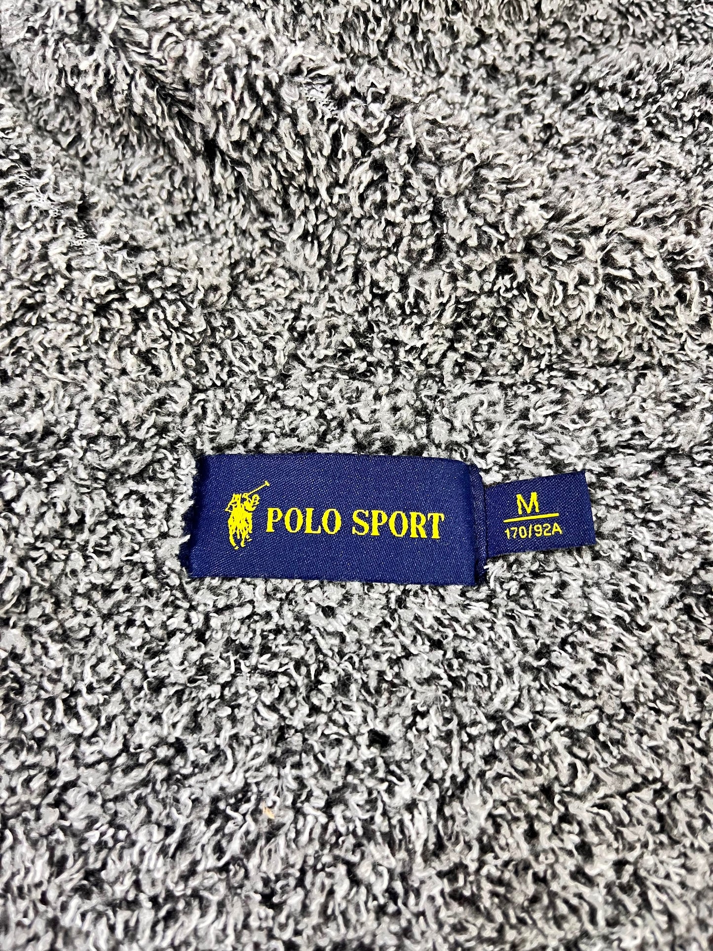 Poleron Tejido Polo Sport con Chiporro Hombre