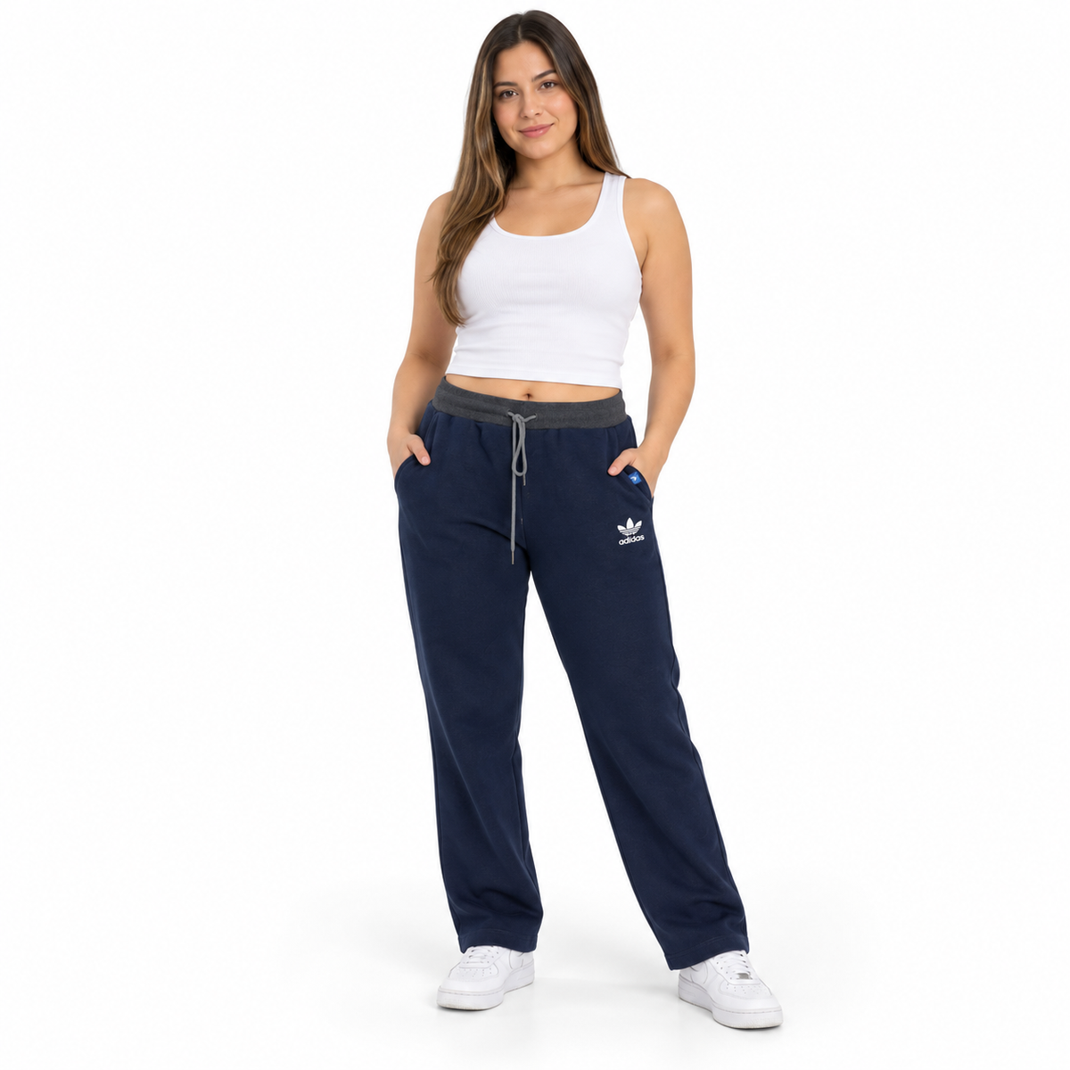 PANTALÓN ADIDAS ORIGINALS AZUL MARINO · TALLA XL