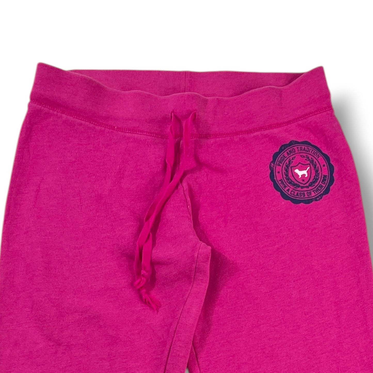 PANTALÓN JOGGER PINK VICTORIA'S SECRET MUJER TALLA M FUCSIA