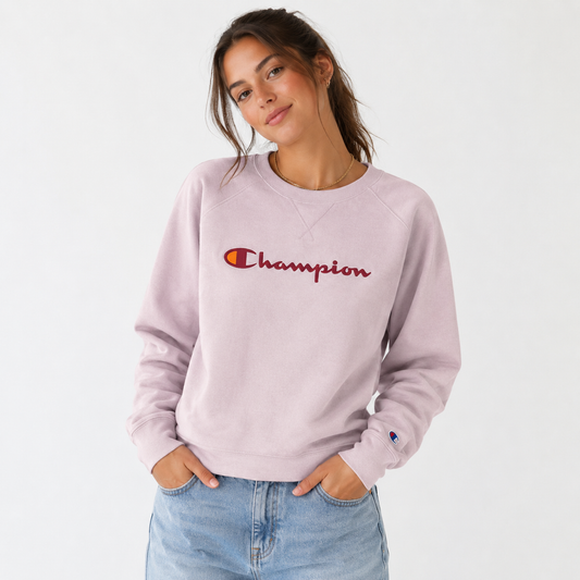 POLERÓN CHAMPION ROSADO · TALLA M