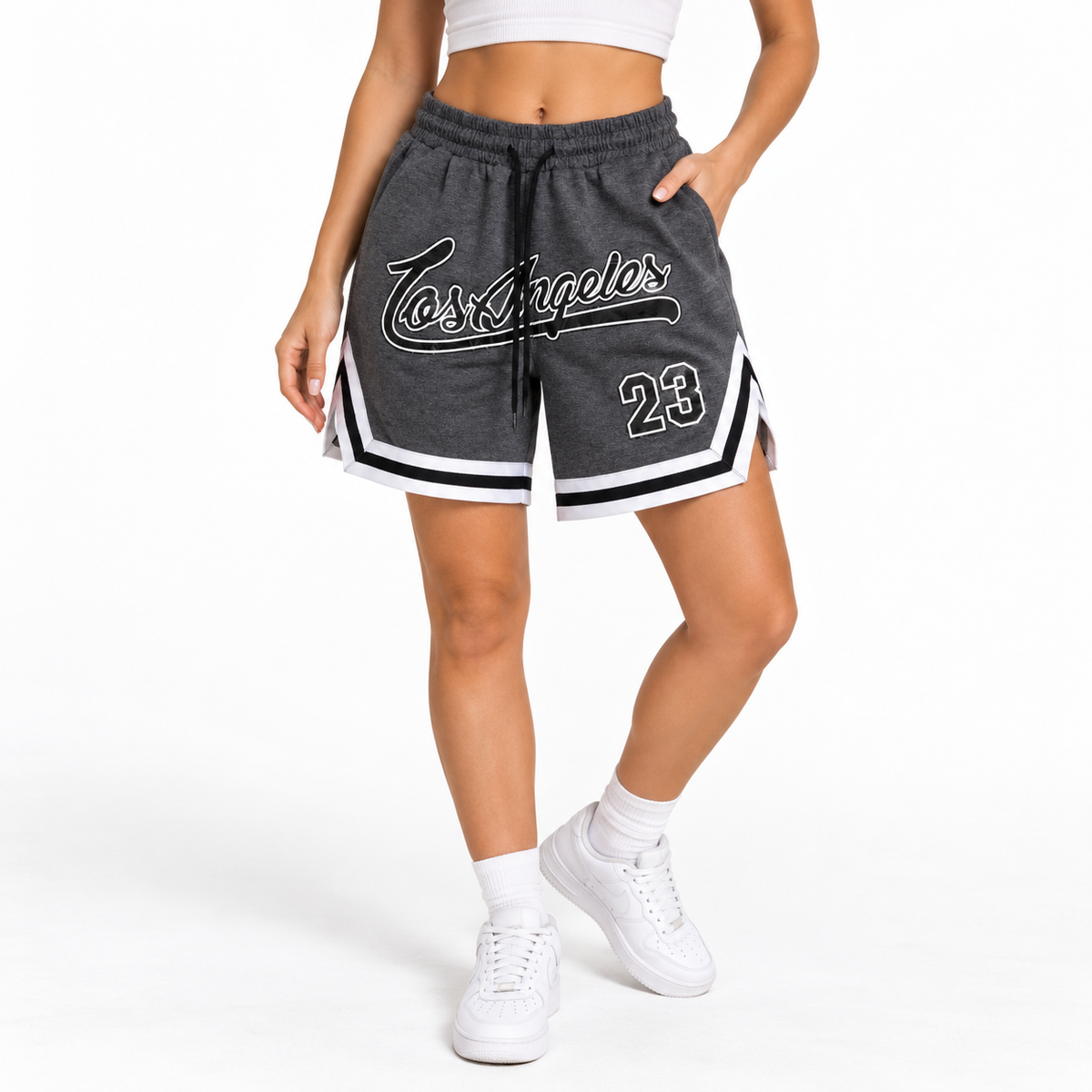 SHORT MANFINITY LOS ANGELES MUJER · TALLA S