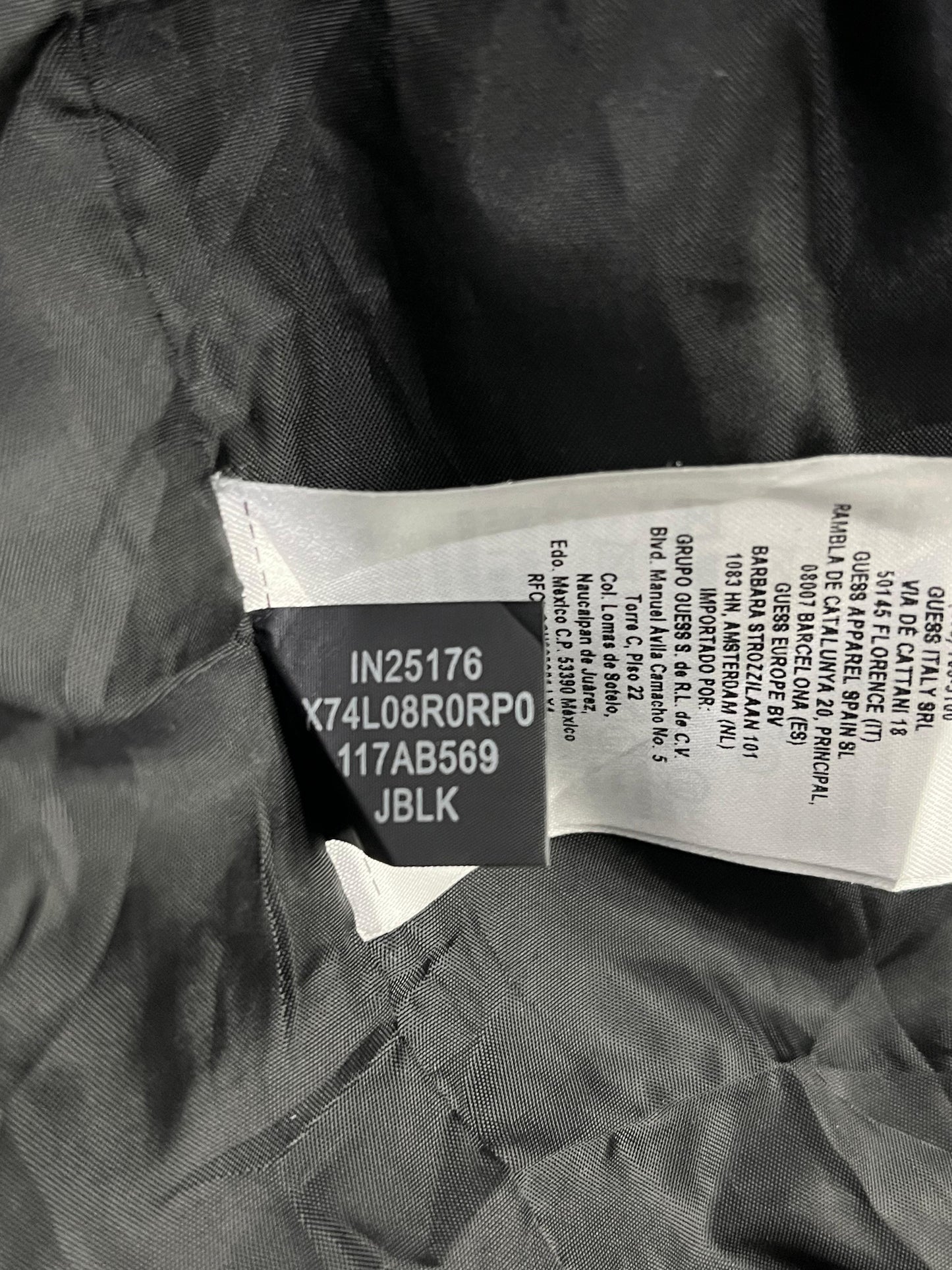 ABRIGO GUESS LOS ANGELES HOMBRE TALLA XXL