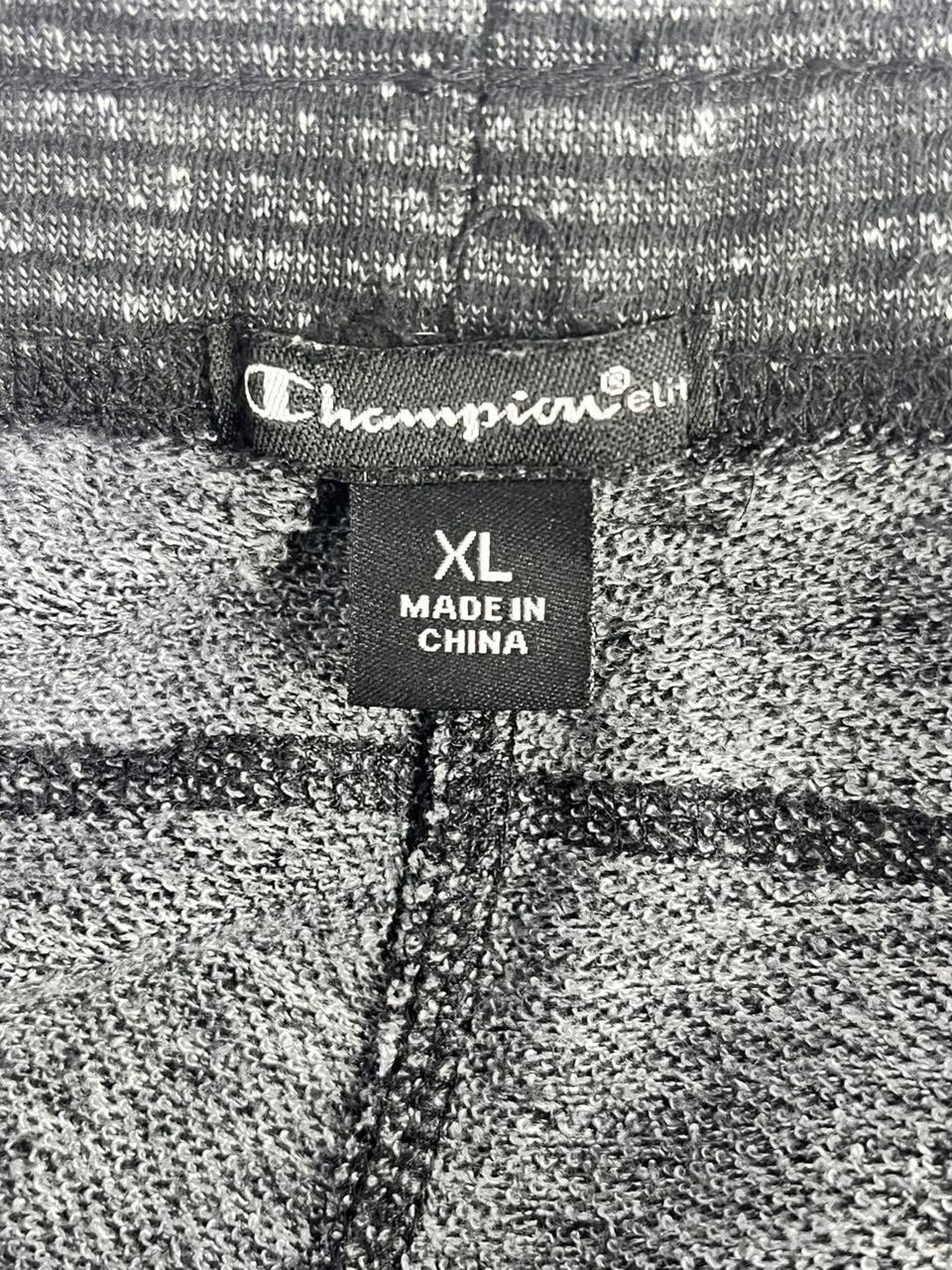 PANTALÓN JOGGER CHAMPION TALLA XL GRIS JASPEADO