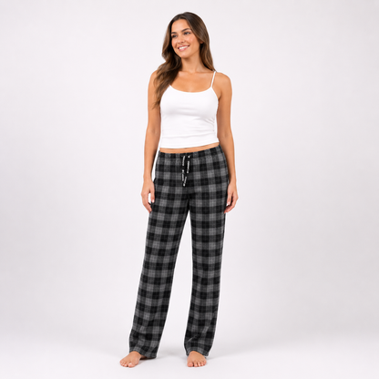 PANTALÓN DE PIJAMA COLUMBIA MUJER TALLA M CUADRILLE