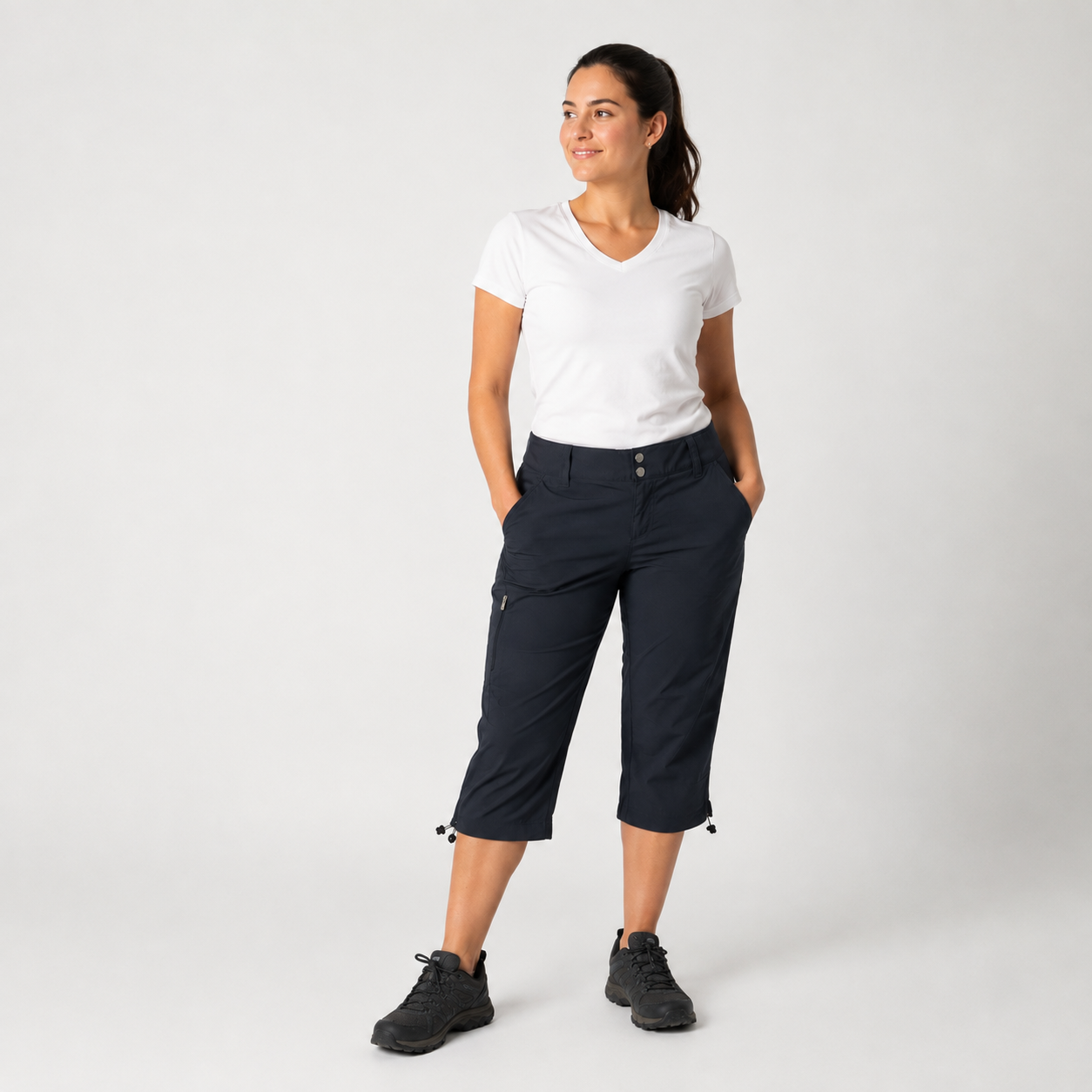 PANTALÓN CAPRI COLUMBIA OMNI-SHIELD MUJER · TALLA 12