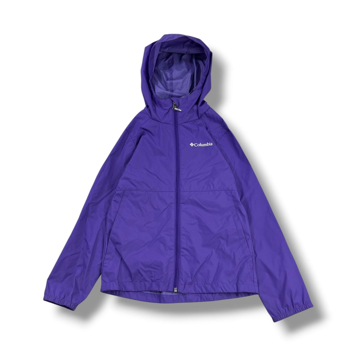 CHAQUETA COLUMBIA NIÑA TALLA S (7/8) MORADA