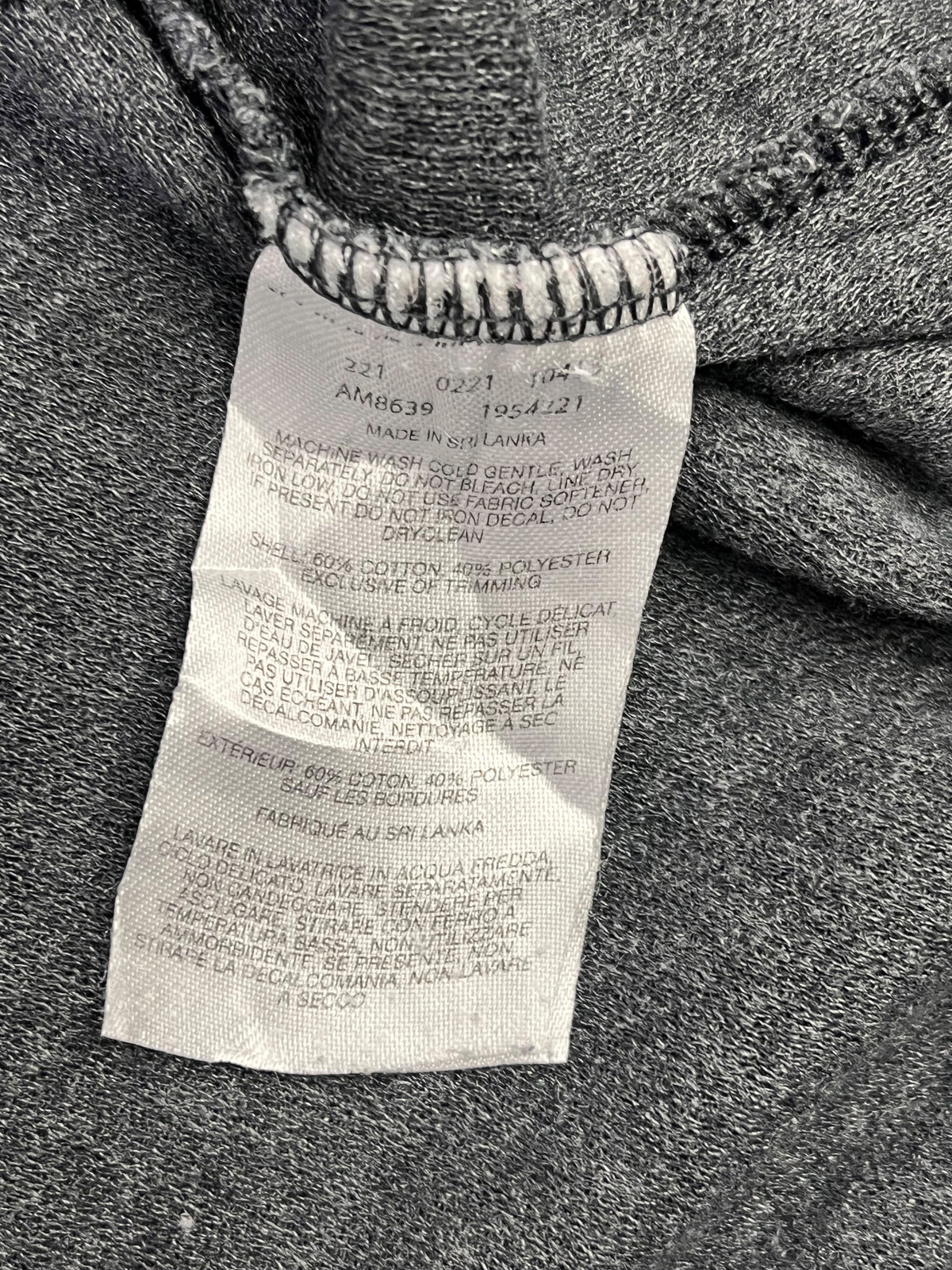 POLERÓN LIGERO COLUMBIA GRIS HOMBRE · TALLA XXL